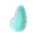 Вакуумный стимулятор клитора Satisfyer Pixie Dust, силикон, зеленый, 9,4 см