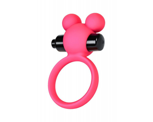 Виброкольцо на пенис A-Toys by TOYFA Pikle, силикон, розовое, 6,9 см, Ø 3,1 см