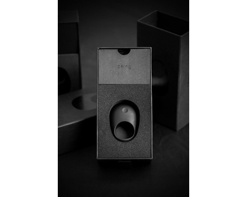 Эрекционное кольцо на пенис OIVITA, ORing Plus, силикон, черный, 6.5  см