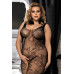 Костюм-сетка Candy Girl Cinnamon, нейлон, черный, 2XL