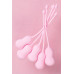 Набор вагинальных шариков Flovetta TULIPS, силикон, розовый, 5,3 см