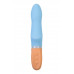 Вибратор Flovetta BLUEBELL, силикон, голубой, 18,5 см