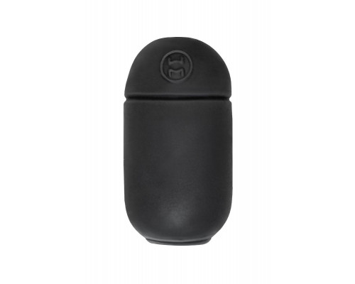 Мастурбатор нереалистичный MEN'S MAX CAPSULE 05 STEP, TPE, черный, 8 см (В ЗИПЛОКЕ)