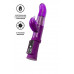 Вибратор с клиторальным стимулятором A-Toys by TOYFA High-Tech fantasy, TPR, фиолетовый, 22,5 см