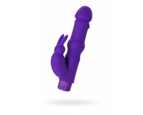 Нереалистичный вибратор A-Toys by TOYFA Madby, силикон, фиолетовый, 18 см