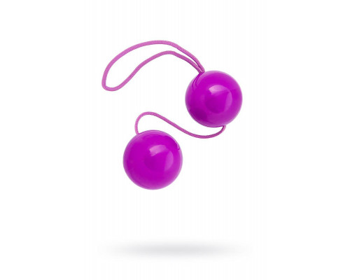 Вагинальные шарики TOYFA Basic, ABS пластик, фиолетовый, 20,5 см Ø 3,5 см
