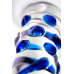 Нереалистичный фаллоимитатор Sexus Glass, стекло, прозрачный, 18 см