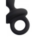 Анальная пробка Erotist Strob S - size, силикон, черная, 11,7 см