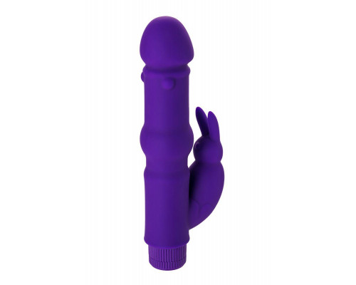 Нереалистичный вибратор A-Toys by TOYFA Madby, силикон, фиолетовый, 18 см