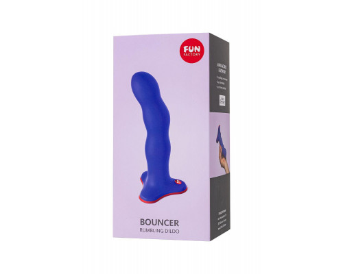 Фаллоимитатор Fun Factory STUBS BOUNCER, силикон, фиолетовый, 18,5см