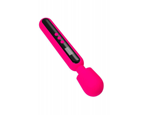 Интимный массажер eroTEQ by TOYFA Mashr, силикон, розовый, 23,5 см