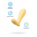 Анальный вибратор Satisfyer Intensity Plug Connect App, силикон, желтый, 9 см