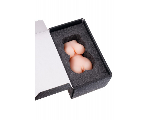 Мастурбатор реалистичный Juicy Pussy by TOYFA Babycakes, TPE, телесный, 14,5 см