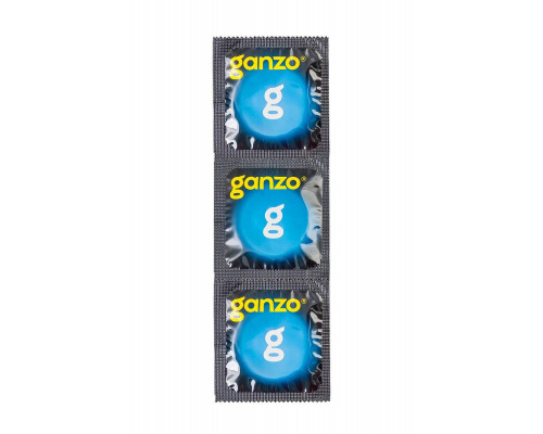 Презервативы  GANZO XXL увеличенные, латекс, 19 см, 5,5 см, 3 шт.