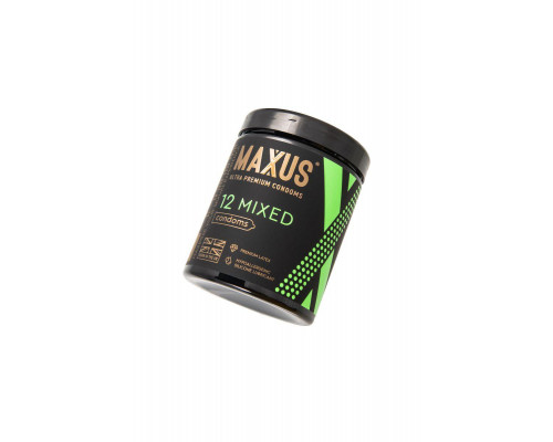 Презервативы Maxus Mixed, набор, латекс, 12 шт.