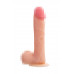 Фаллоимитатор RealStick Silicone Henry C, телесный, 25 см
