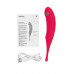 Точечный вибратор с вакуумной стимуляцией Satisfyer Twirling Pro, силикон, красный 20 см