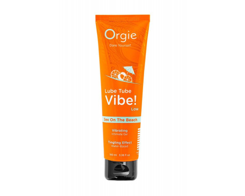 Интимный гель с легким эффектом вибрации ORGIE Vibe! Low - Sex On The Beach на водной основе, 100 мл