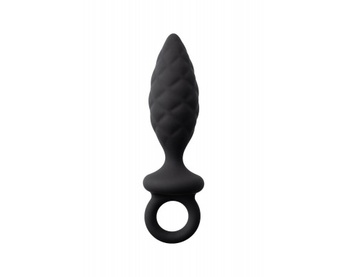 Анальная пробка Erotist Strob M - size, силикон,черная, 13,5 см
