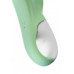 Вибратор с расширением Satisfyer Air Pump Bunny 5+ Connect App, силикон, мятный, 10 см