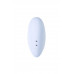 Вакуумно-волновой стимулятор клитора с вибрацией Satisfyer Cutie Heart, силикон, голубой, 7,7 см