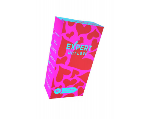 Презервативы EXPERT Hot Love, с разогревающим эффектом, 15 шт