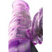 Вибратор с клиторальным стимулятором A-Toys by TOYFA High-Tech fantasy, TPE, фиолетовый, 22 см