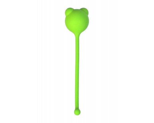 Вагинальный шарик A-Toys by TOYFA Tigo, силикон, зеленый, 12,4 см Ø 2,7 см