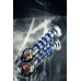 Нереалистичный фаллоимитатор Sexus Glass, стекло, прозрачный, 18 см