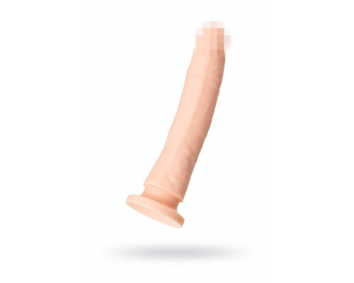 Фаллоимитатор RealStick Silicone Matt B, силикон, телесный, 21,5 см