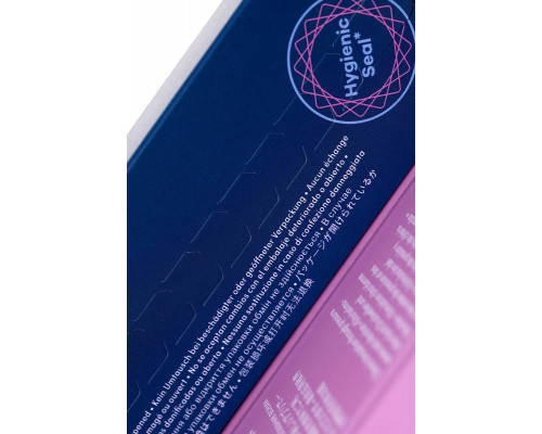 Вакуум-волновой стимулятор с вибрацией Satisfyer Love Triangle Connect App, силикон, белый, 8,8 см
