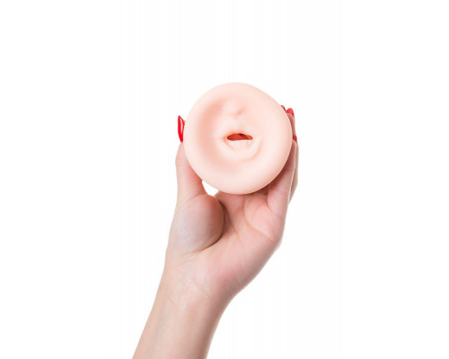 Насадка на помпу Sexus Men LITTLE MOUTH, TPE, телесный, 7,5 см