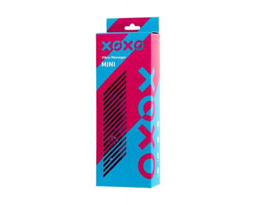 Вибромассажер XOXO MINI, ABS пластик, фиолетовый, 10 см