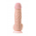 Фаллоимитатор-гигант LoveToy, реалистичный, neoskin, телесный, 24,5 см, Ø 6,7 см