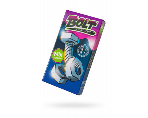 Презервативы Luxe, Bolt condoms, микс, 18 см, 5,2 см, 6 шт.