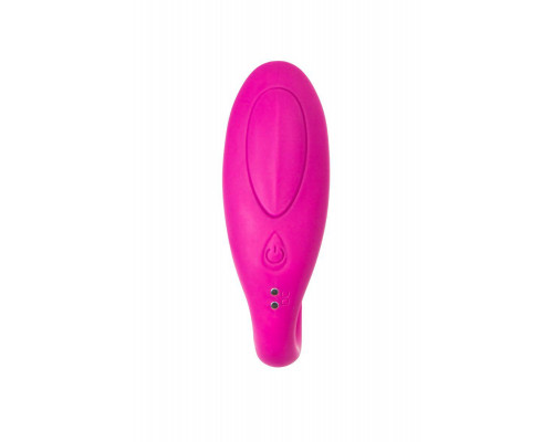 Вибратор для пар A-Toys by TOYFA Dolphy, силикон, розовый, 9,6 см