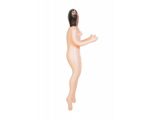 Кукла надувная Dolls-X by TOYFA Jennifer, шатенка, с двумя отверстиями, 150 см