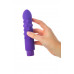 Нереалистичный вибратор A-Toys by TOYFA Dowk, силикон, фиолетовый, 17 см