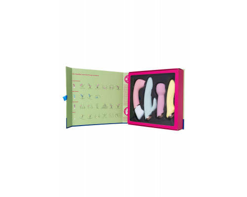 Набор вибраторов Satisfyer Marvelous Four, силикон, ассорти