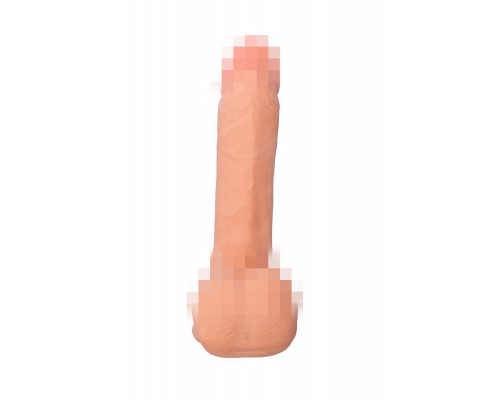 Вибратор с пультом ДУ RealStick Elite Vibro Xander, TPR, телесный, 10 режимов вибрации, 20 см