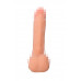 Вибратор с пультом ДУ RealStick Elite Vibro Xander, TPR, телесный, 10 режимов вибрации, 20 см