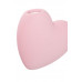 Вакуумно-волновой стимулятор клитора с вибрацией Satisfyer Cutie Heart, силикон, розовый, 7,6 см