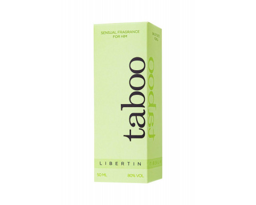 Туалетная вода с афродизиаками RUF Taboo Libertin для мужчин, 50 мл