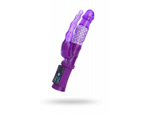 Анально-вагинальный вибратор A-Toys by TOYFA High-Tech fantasy, TPR, фиолетовый, 22 см