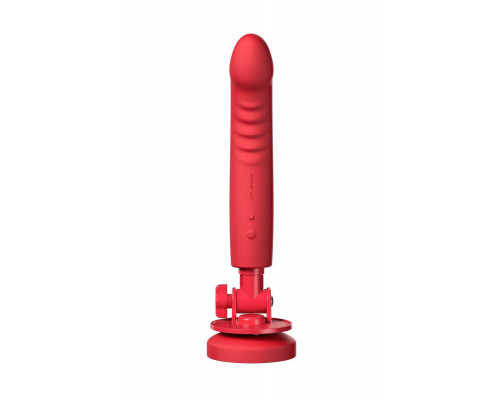 Дилдо-вибратор LOVENSE Mission 2 с технологией Touch-Sense, силикон, красный, 27,2 см