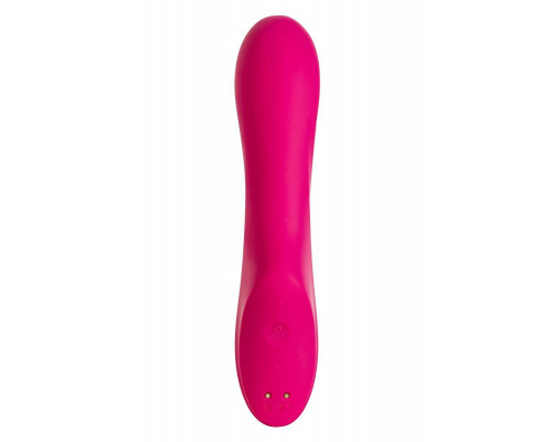 Вакуумный стимулятор клитора с вибрацией Satisfyer Curvy Trinity 3, красный, 17,7 см