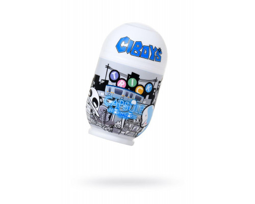 Мастурбатор нереалистичный MensMax CAPSULE Trick, TPE, прозрачный, 9 см