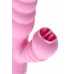 Вибратор JOS Lixy, с функцией Up&Down, силикон, розовый, 23 см