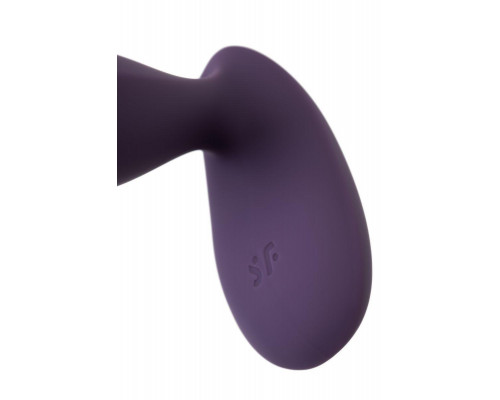 Анальный вибратор Satisfyer Power Plug Connect App, силикон, фиолетовый, 11,3 см