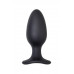 Анальная втулка LOVENSE Hush 2 (L), силикон, черная, 15 см, Ø 5,7 см